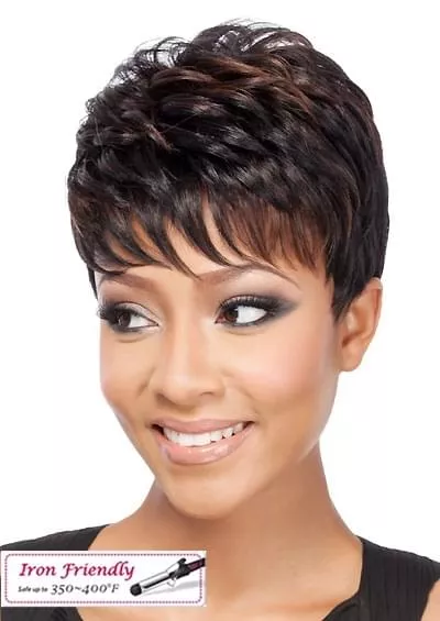 BRITTAN [Full Wig | Iron Friendly Fiber Synthetic]