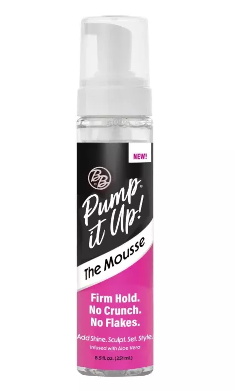 Bronner Brothers Pump It Up Mousse | Styling & Setting Foam | 8.5 oz