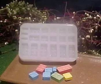 Building Block Embeds 19 Cavity Silicone Mold 93