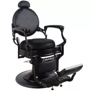 California Crest Belmont Barber Chair – Black