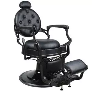 California Crest Camden Barber Chair – Black