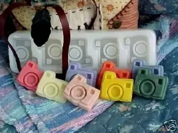 Camera Embeds 5 Cavity Silicone Mold546
