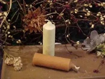 Candle Stick 1 Cavity Silicone Mold 1225