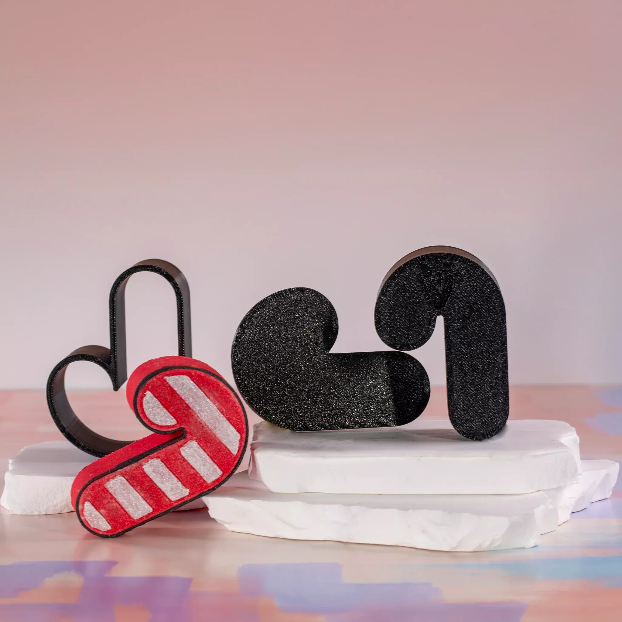 Candy Cane – 3D Printed Bath Bomb Mold