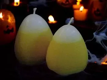 Candy Corn Silicone Mold Votive 1 Cavity 1819
