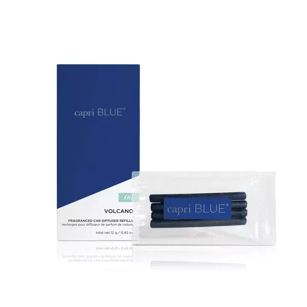 CAPRI BLUE CAR DIFFUSER REFILLS – VOLCANO