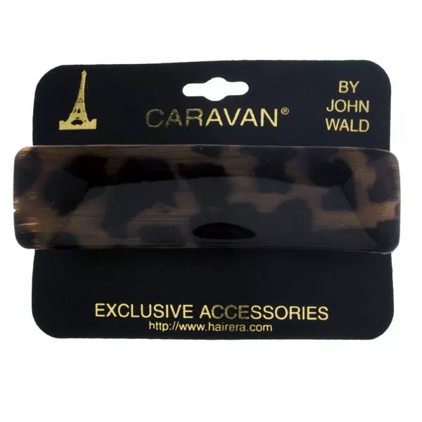 Caravan French Rectangle Safari Barrette Model No. 1507