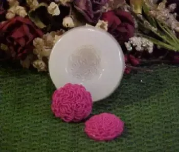 Carnation Embed 1 Cavity Silicone Mold 2608