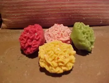 Carnation Tart 1 Cavity Silicone Mold 1288