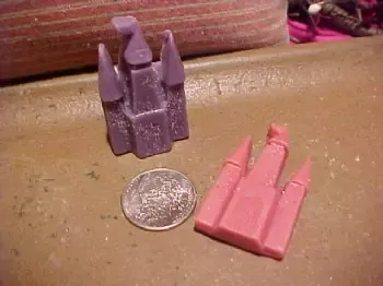 Castle Embed 1 Cavity Silicone Mold 2518