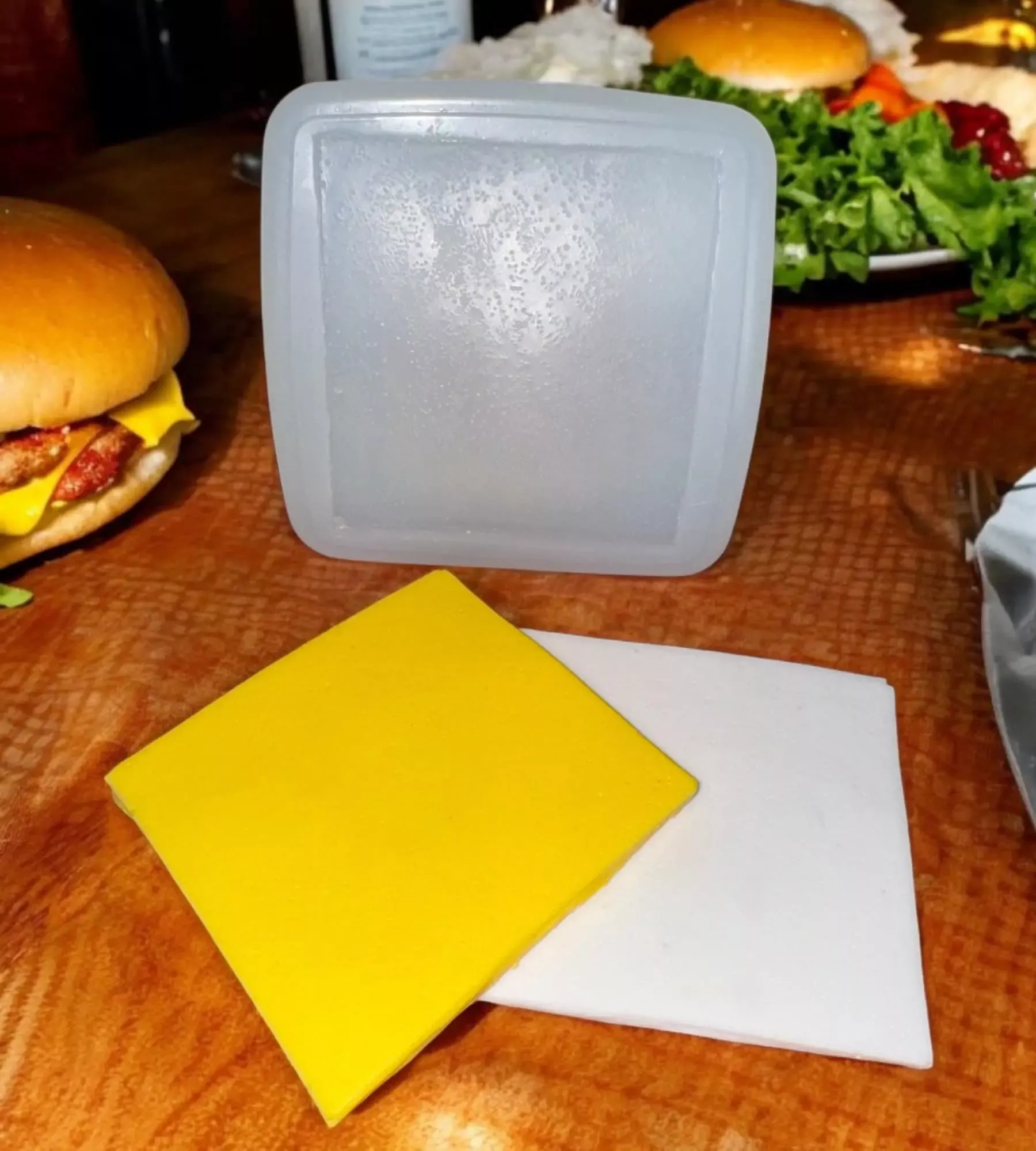 Cheese Slice Tart 1 Cavity Silicone Mold 5463