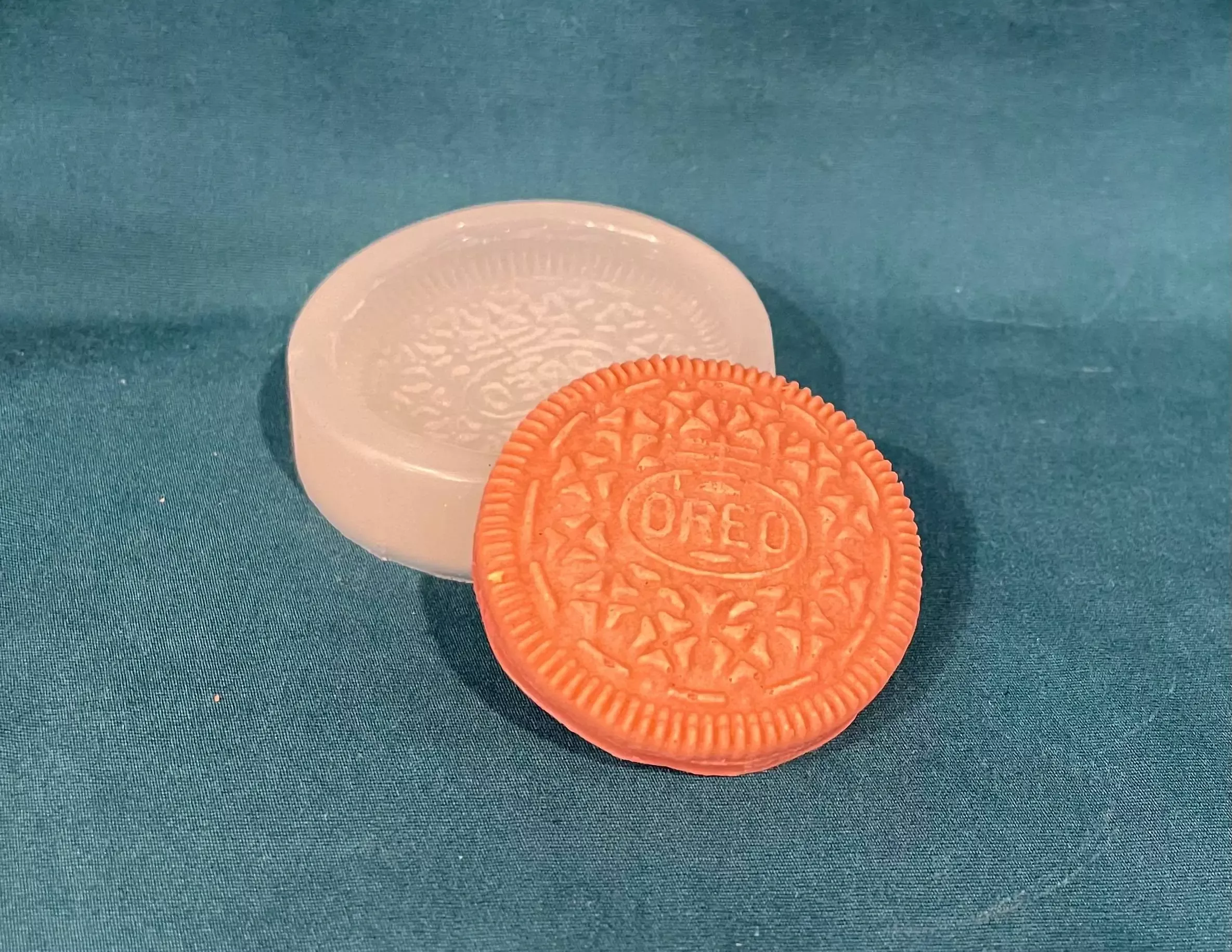 Chocolate Cookie Top Tart 1 Cavity Silicone Mold 2764