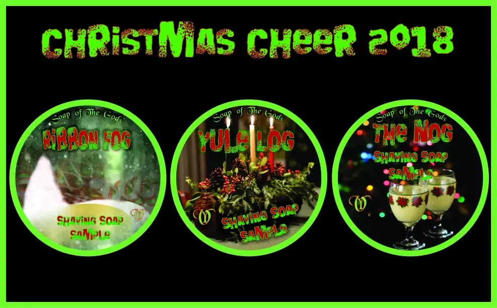 Christmas Cheer 2017 Shaving Soap