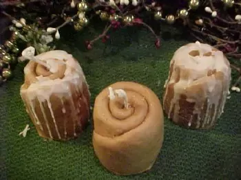 Cinnamon Bun 3.8 Votive 1 Cavity Silicone Mold 7029