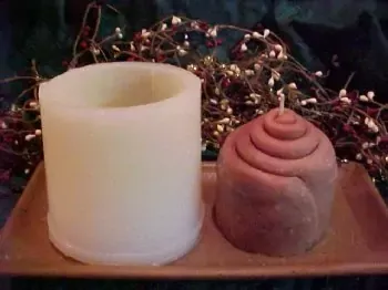 Cinnamon Bun Candle 1 Cavity Silicone Mold 7002