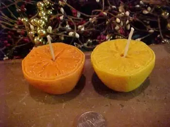 Citrus Fruit Floater 1 Cavity Silicone Mold 1242