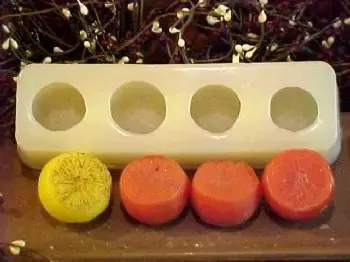Citrus Tarts 4 Cavity Silicone Mold 486