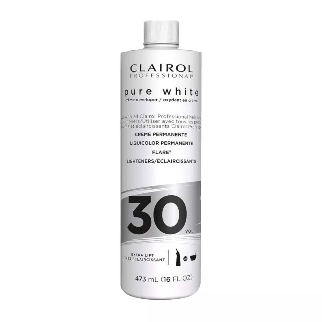 Clairol Professional Soy 4Plex Pure White Creme Developer 30 Volume 16oz