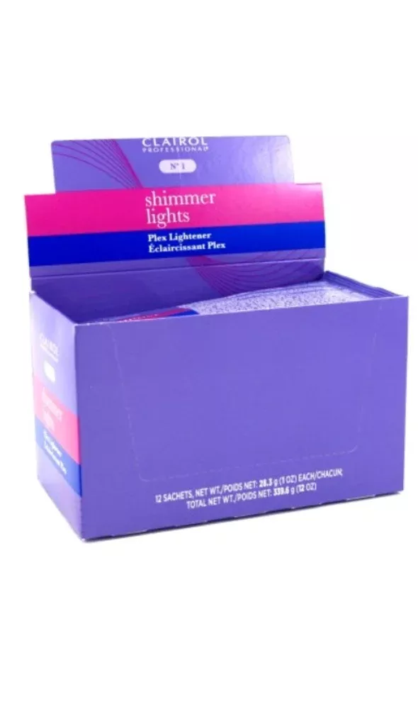 CLAIROL SHIM LIGHTS PLEX BLUE LIGHTNER 1 Oz