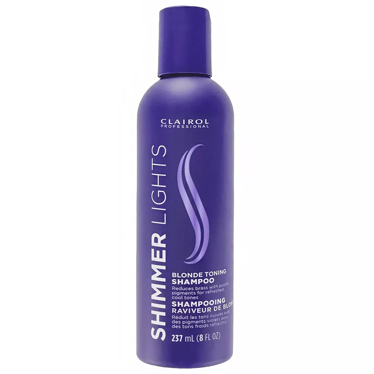 Clairol Shimmer Lights Blonde Toning Shampoo 8oz