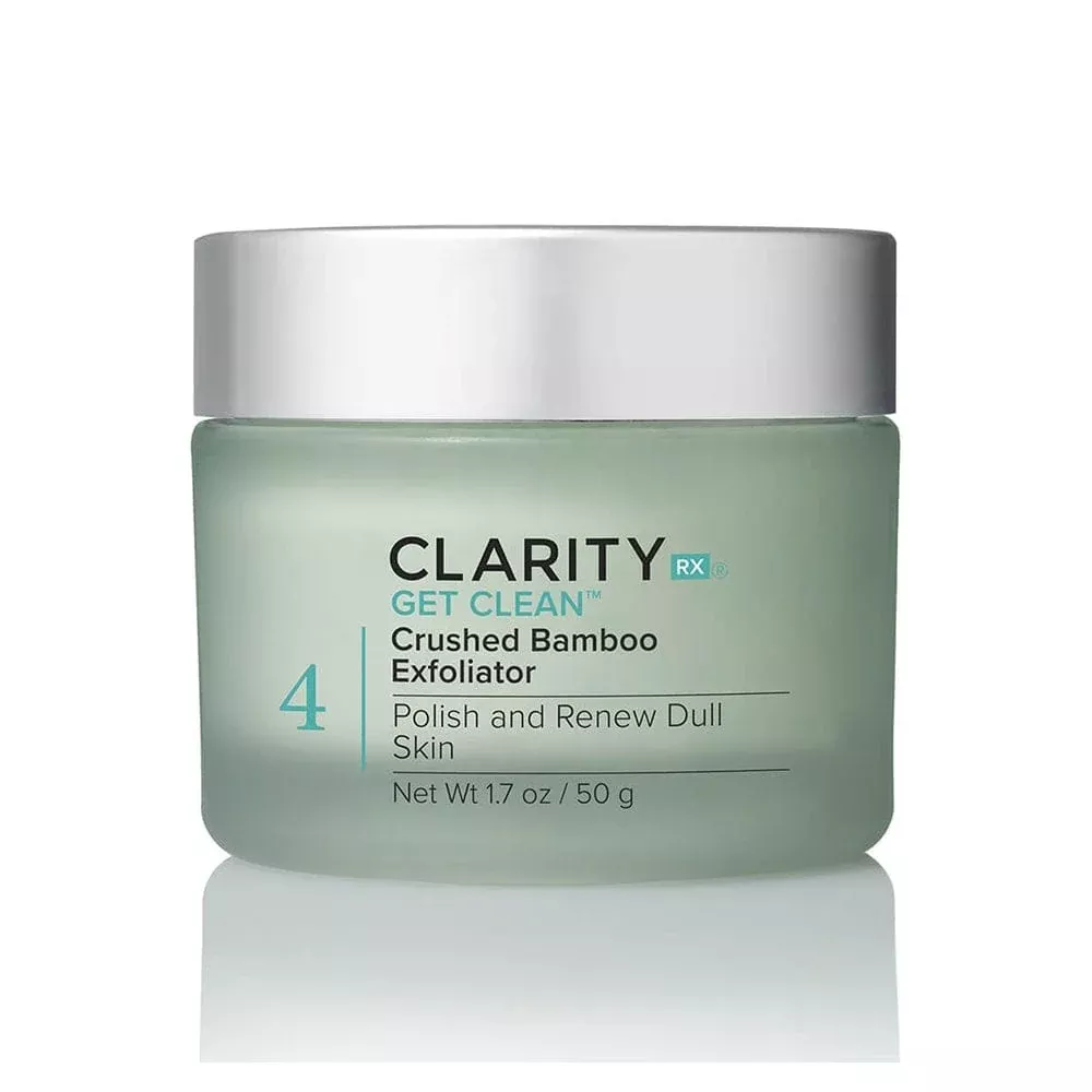 ClarityRx Get Clean Crushed Bamboo Exfoliator