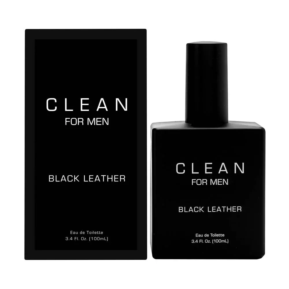 Clean for Men Black Leather
