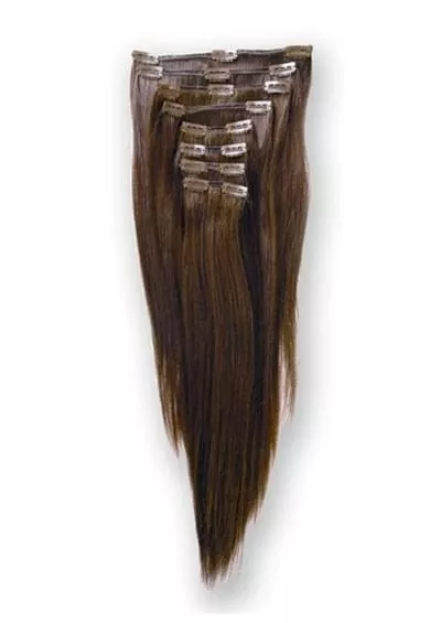 CLIP ON EXTENSION [Straight 14″ | Remi Human Hair]