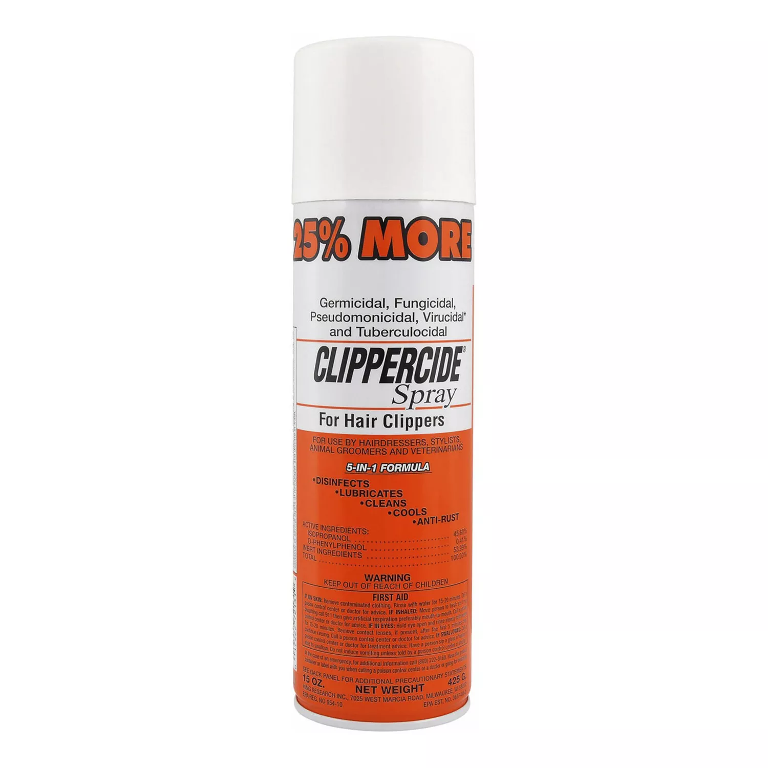 Clippercide Aerosol Spray 15oz/ 425g