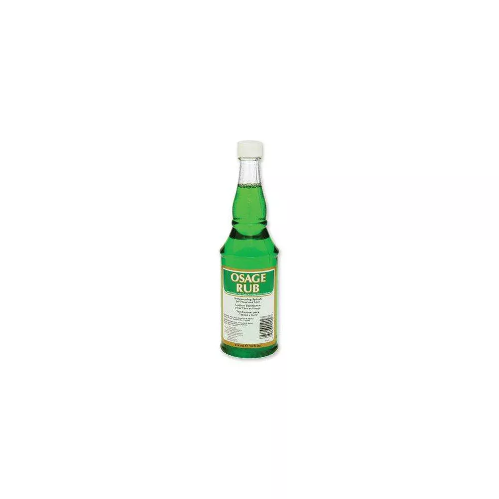 Clubman Osage Rub Invigorating Splash for Head and Face 14.0 oz