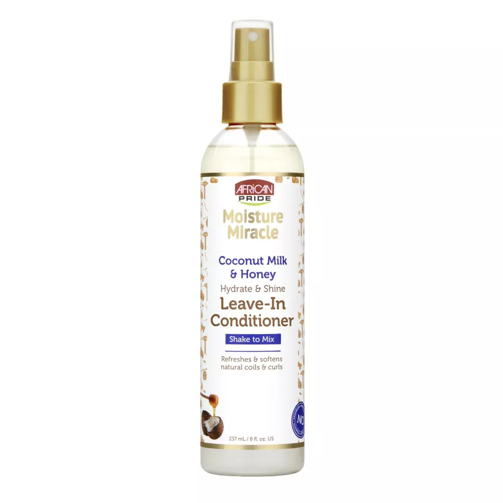 COCONUT MILK & HONEY LEAVE-IN CONDITIONER, 8FL OZ