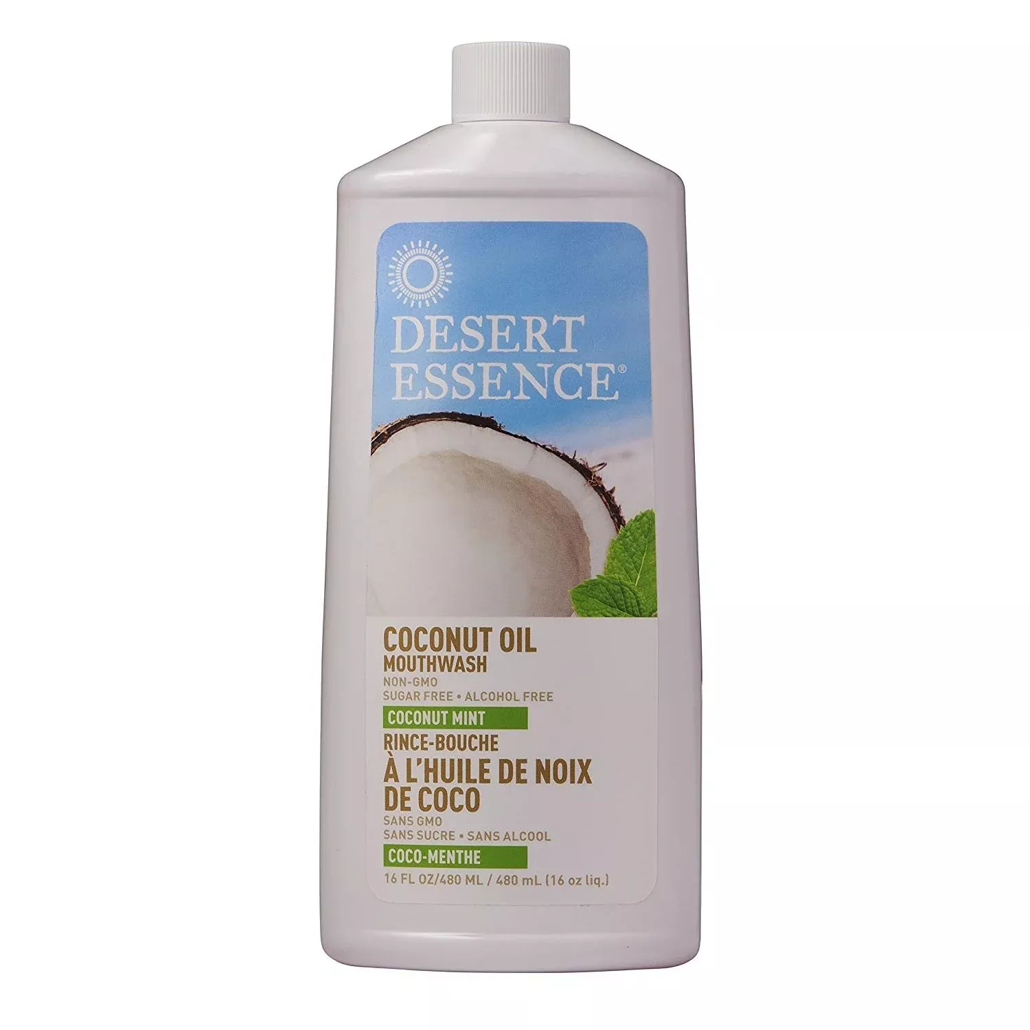 Coconut Oil Mint Mouthwash