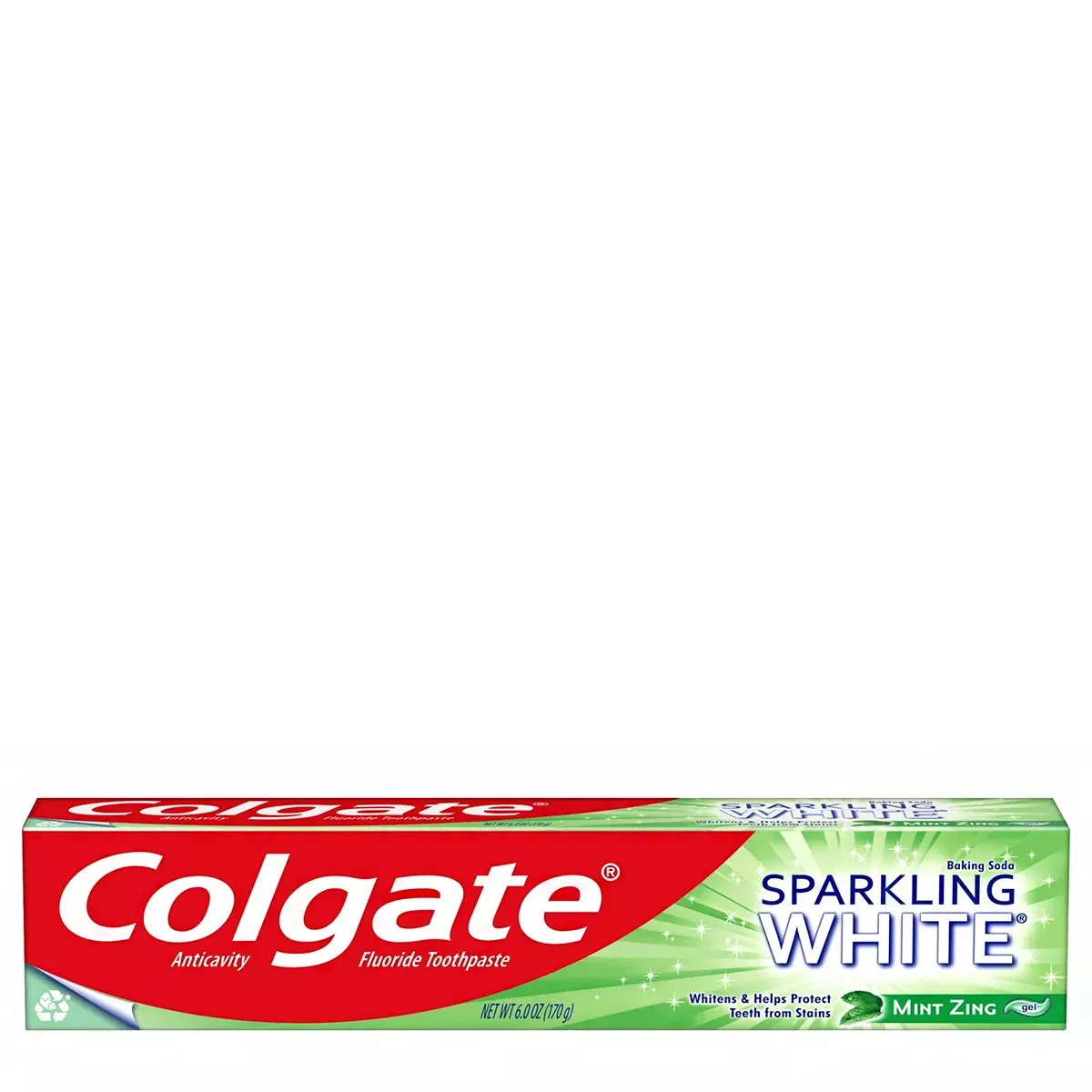 Colgate Sparkling White Toothpaste - Mint Zinc 8oz