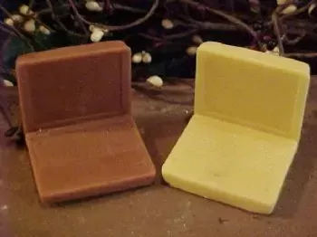 Computer Tart 1 Cavity Silicone Mold 1265