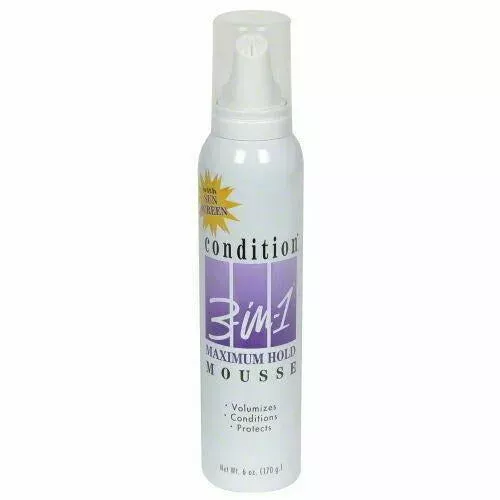 CONDITION 3IN1 MOUSSE [M/HOLD] 6OZ