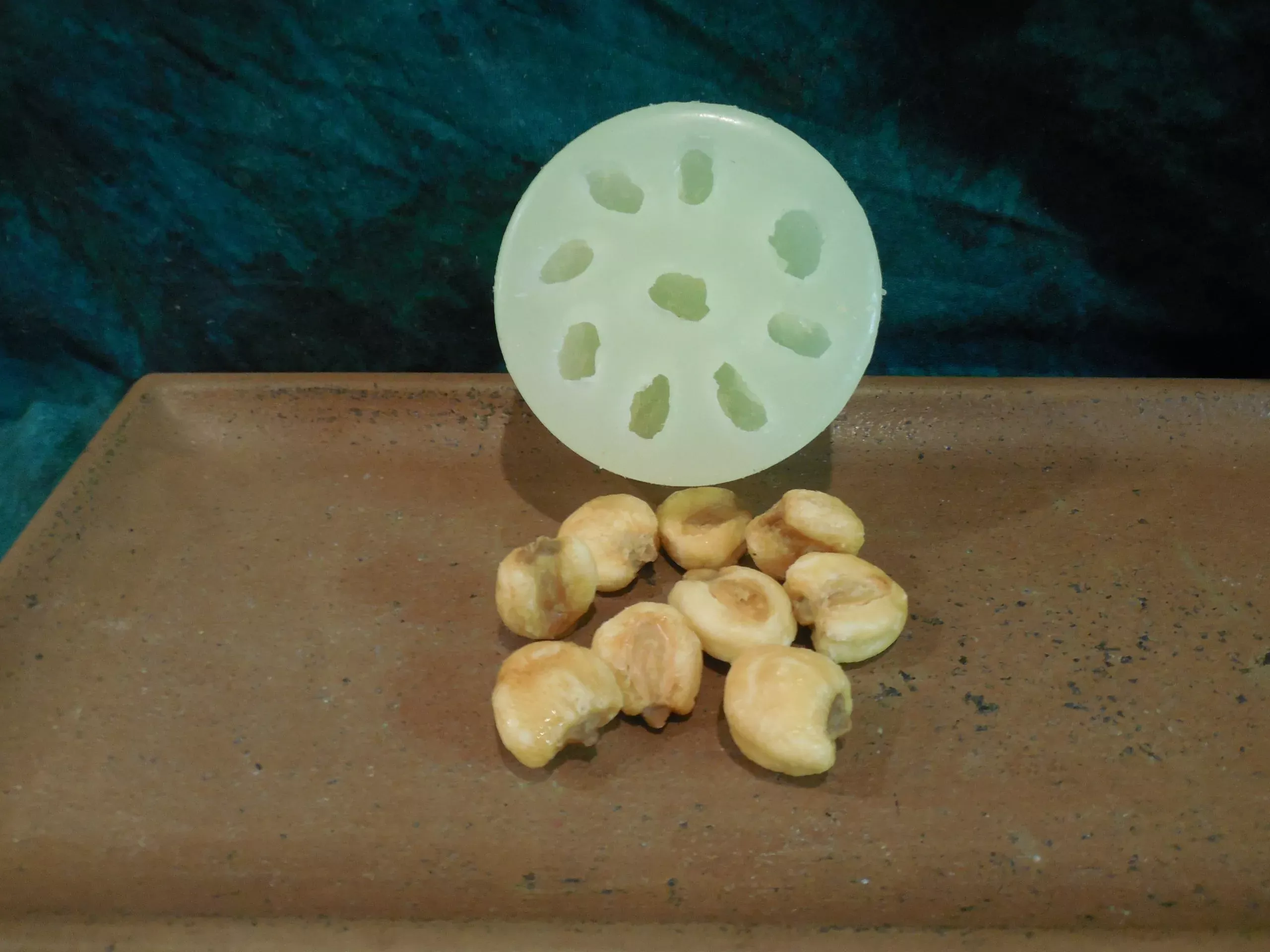 Corn Nuts Embeds 9 Cavity Silicone Mold 2009
