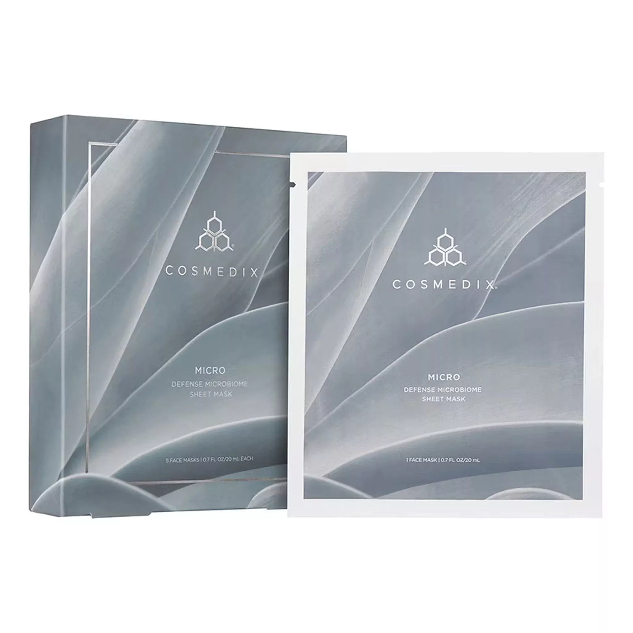 Cosmedix Micro Defense Microbiome Sheet Mask Set (5 masks)