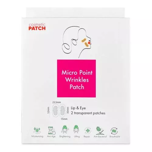 Cosmetic Patch Micro Point Wrinkles Patch Lip & Eye Transparent