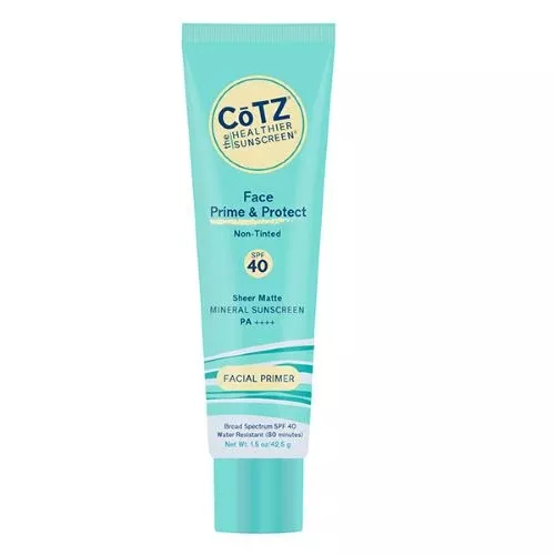 CoTZ Face Prime and Protect SPF40 Non-Tinted
