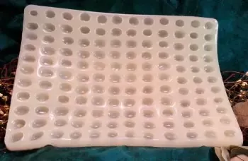 Cough Drop Embeds 132 Cavity Silicone Mold 8017