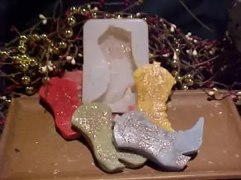 Cowboy Boot 1 Cavity Silicone Mold 5159