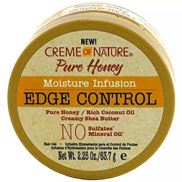 Creme of Nature: Pure Honey Moisture Infusion Edge Control 2.25oz