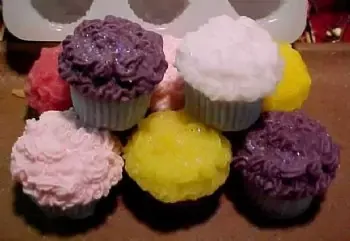 Cupcake Tarts 9 Cavity Silicone Mold 913