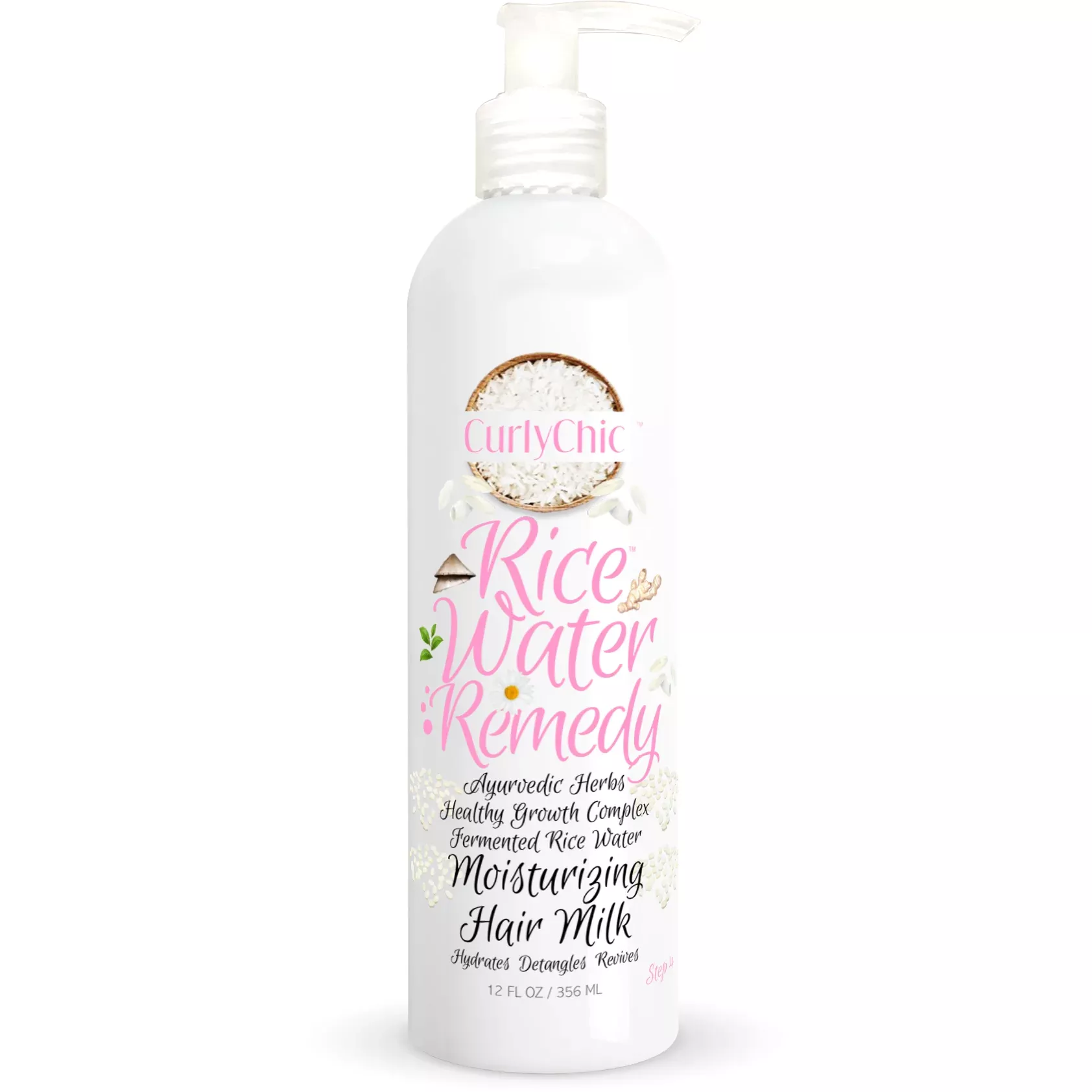 Curly Chic: Rice Water Remedy Moisturizing Milk 8oz
