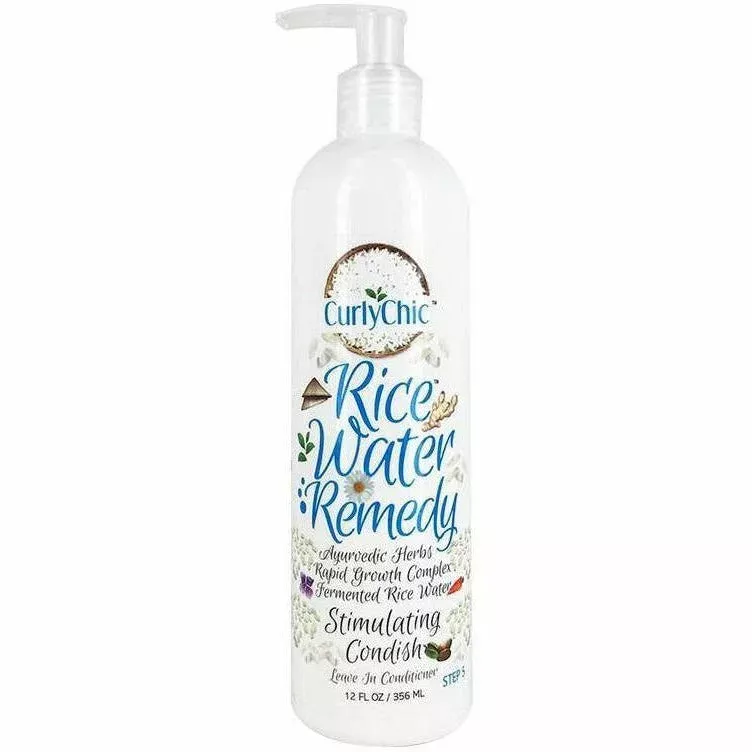 Curly Chic: Rice Water Remedy Stimulating Condish 8oz