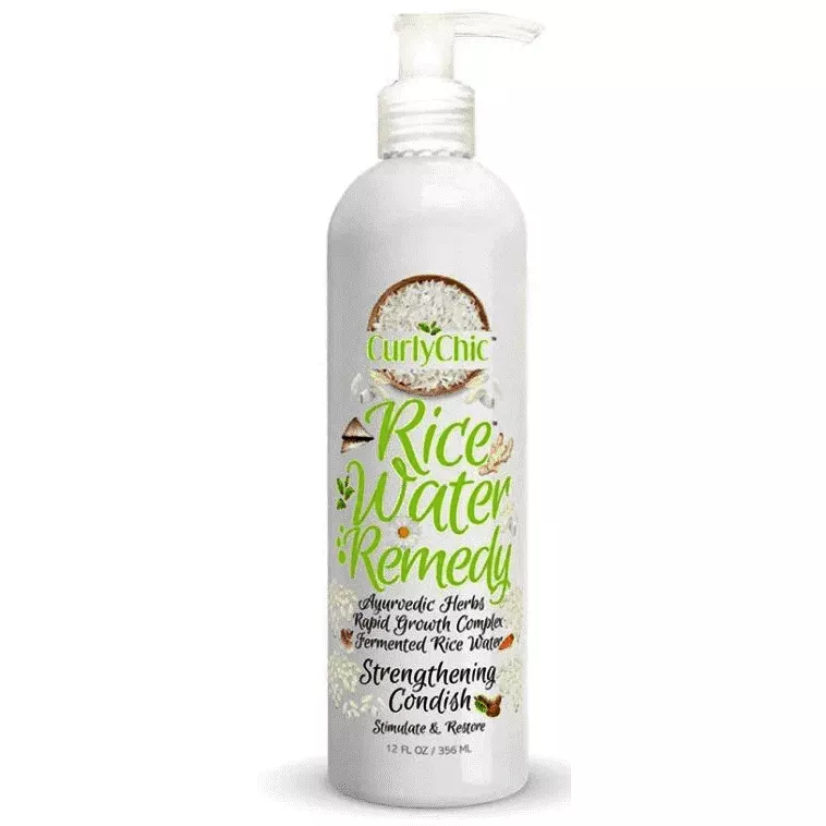 Curly Chic: Rice Water Remedy Strengthening Condish 8oz