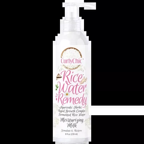 CurlyChic Rice Water Remedy Moisturizing Milk 8oz