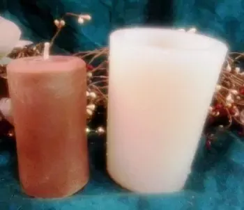Cylinder Candle 1 Cavity Silicone Mold 1373