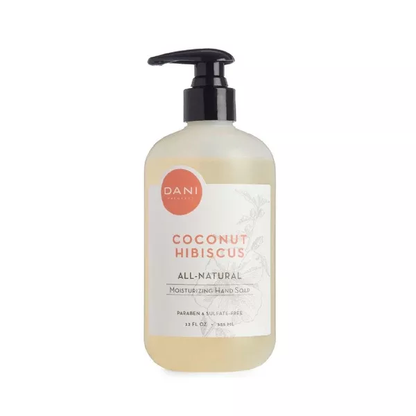 DANI NATURALS COCONUT HIBISCUS LIQUID HAND SOAP