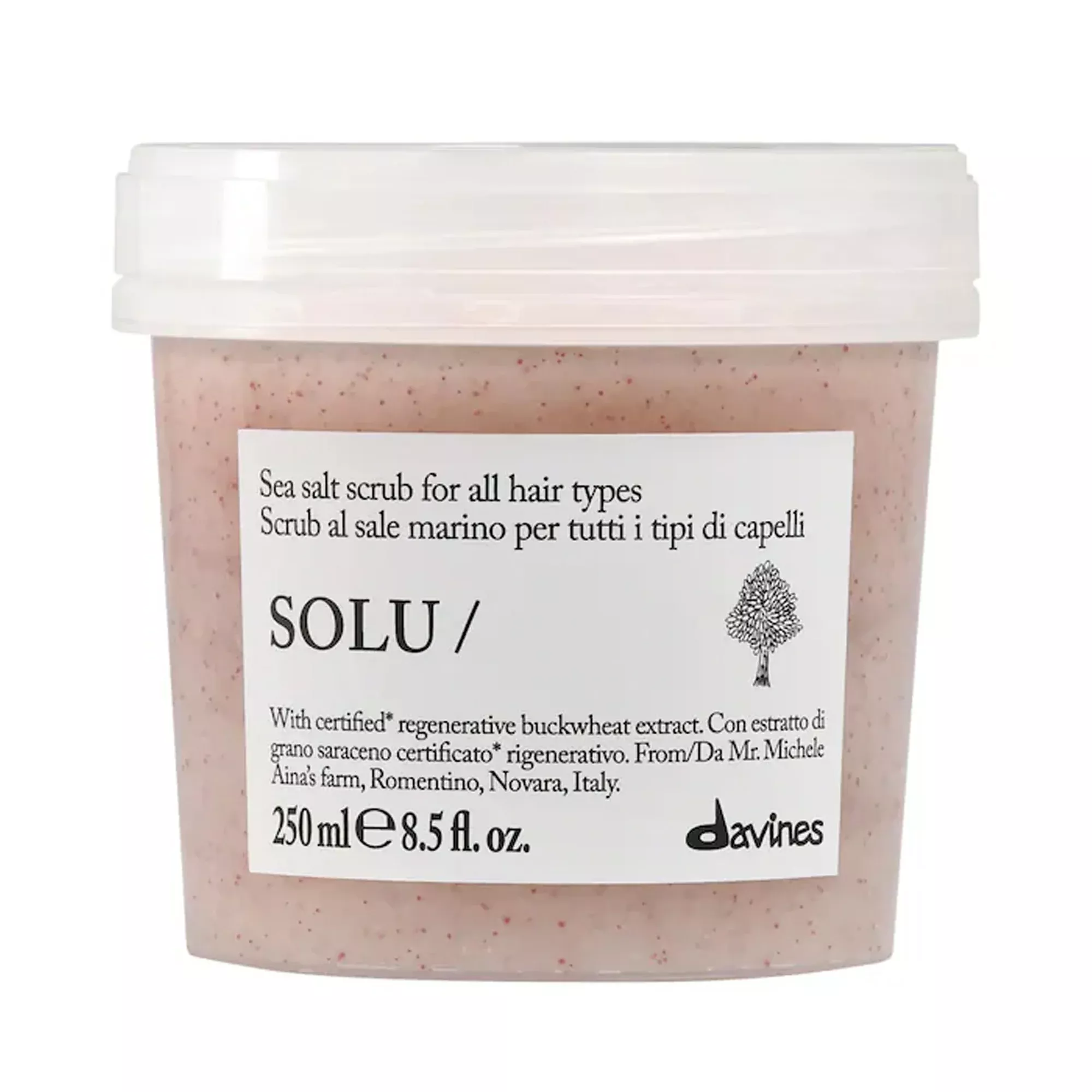 Davines SOLU Sea Salt Scrub Cleanser