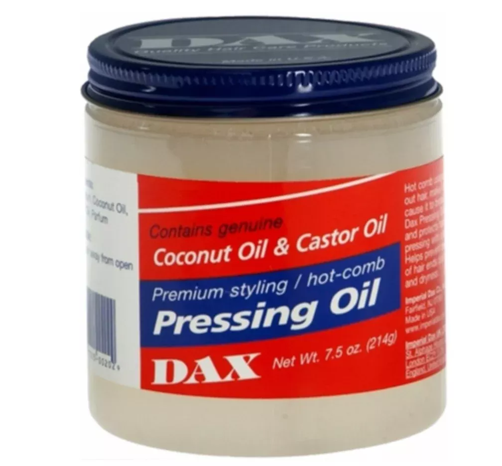 Dax Pressing oil w/ Coconut oil
